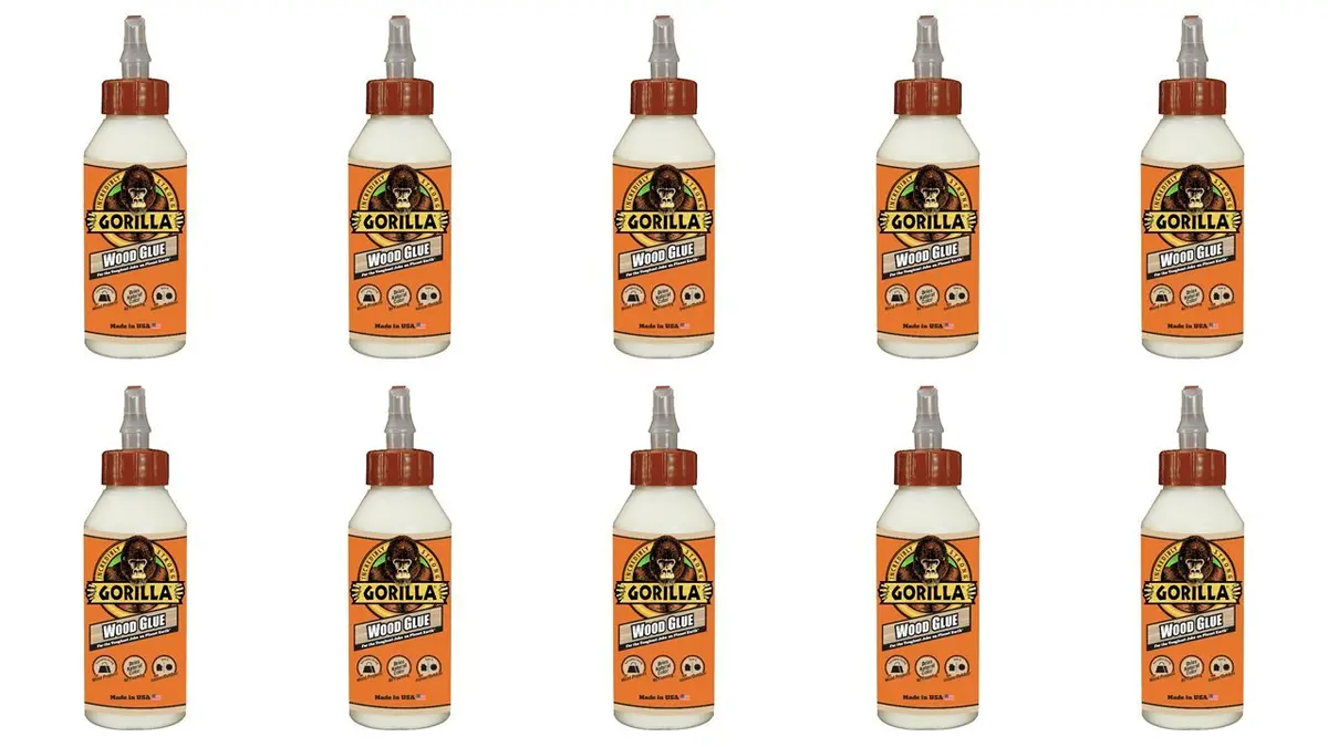 Gorilla Wood Glue 8 oz (237ml) Pack of 4 | Water-Resistant PVA Adhesive for Indoor & Outdoor Projects - main product image