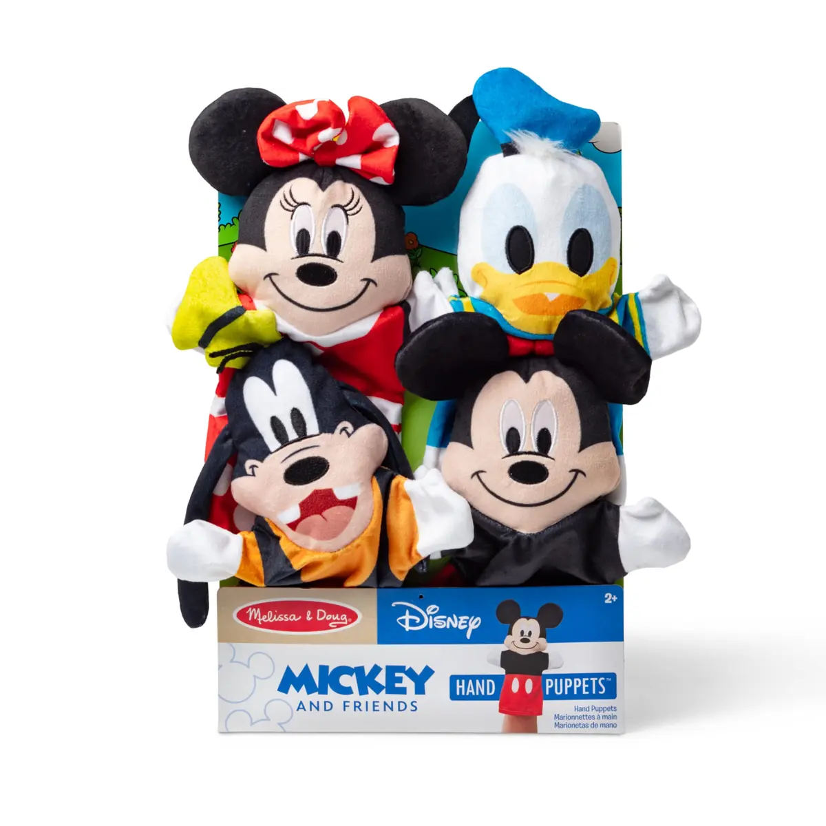 Melissa & Doug Disney Mickey Mouse & Friends Soft & Cuddly Hand Puppets | 4-Piece Set for Kids & Adults - view 6
