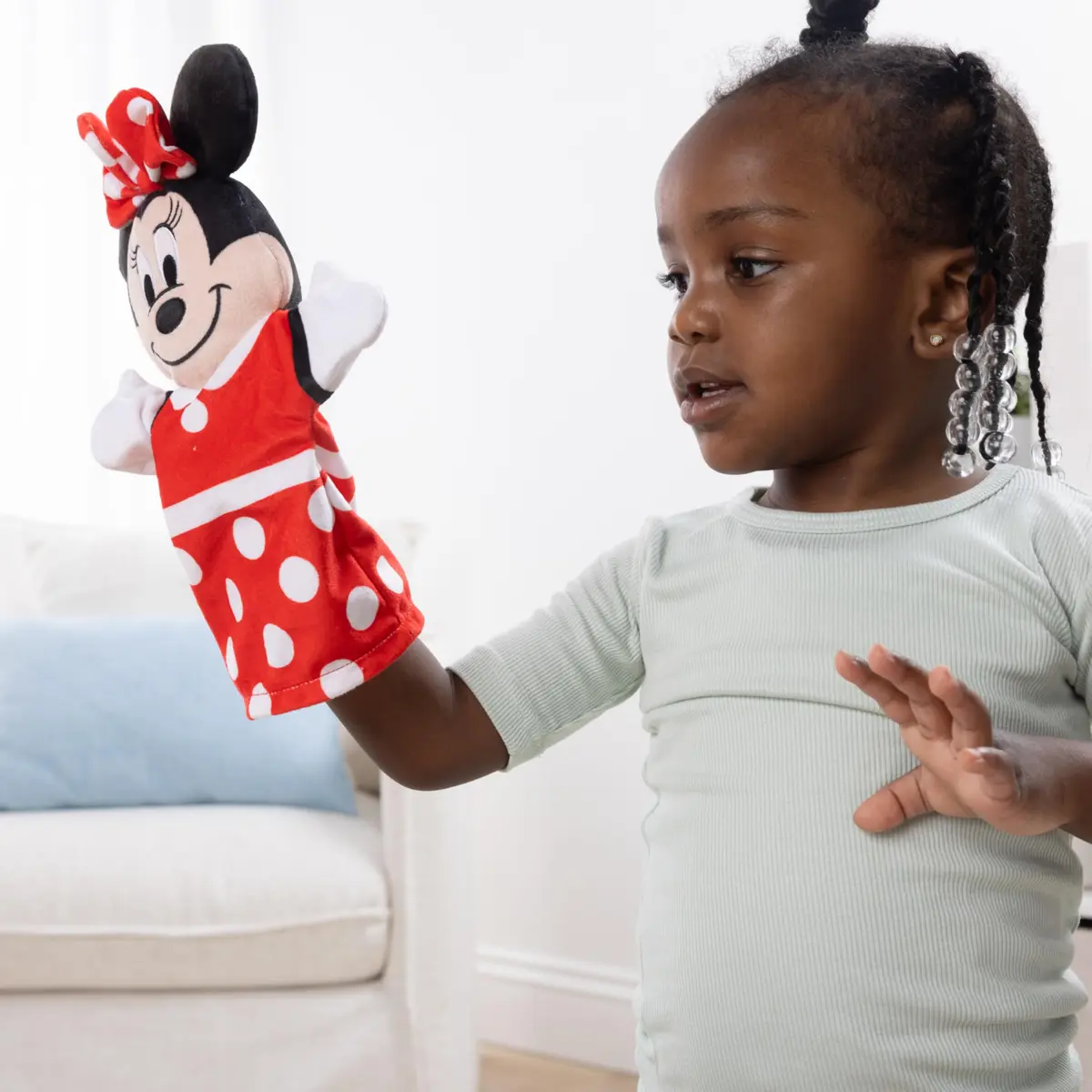 Melissa & Doug Disney Mickey Mouse & Friends Soft & Cuddly Hand Puppets | 4-Piece Set for Kids & Adults - view 8