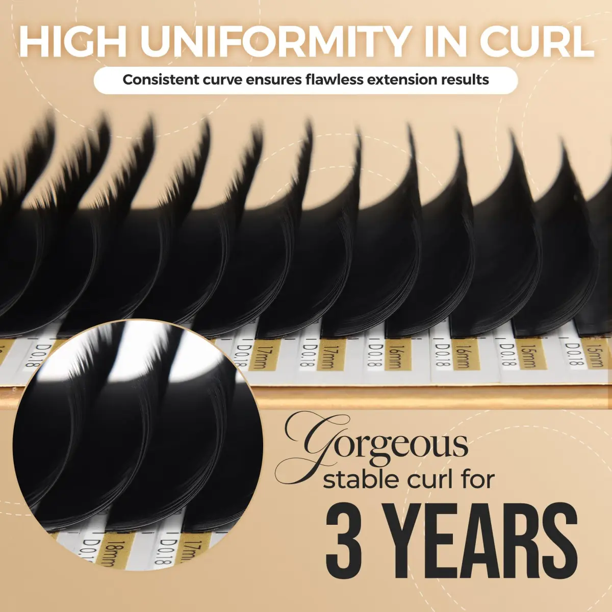 LASHVIEW Natural False Eyelashes C Curl 12mm | Handmade Korean PBT Material - view 3