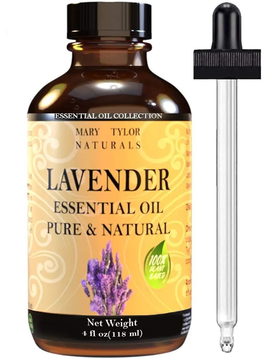 Mary Tylor Naturals Lavender Essential Oil (4 oz) Pure Therapeutic Grade for Aromatherapy, Diffuser, DIY - view 6