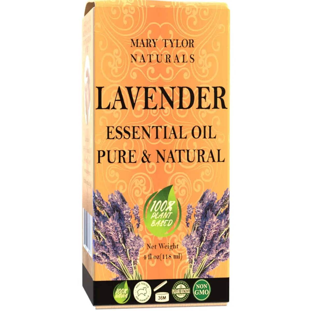 Mary Tylor Naturals Lavender Essential Oil (4 oz) Pure Therapeutic Grade for Aromatherapy, Diffuser, DIY - view 7