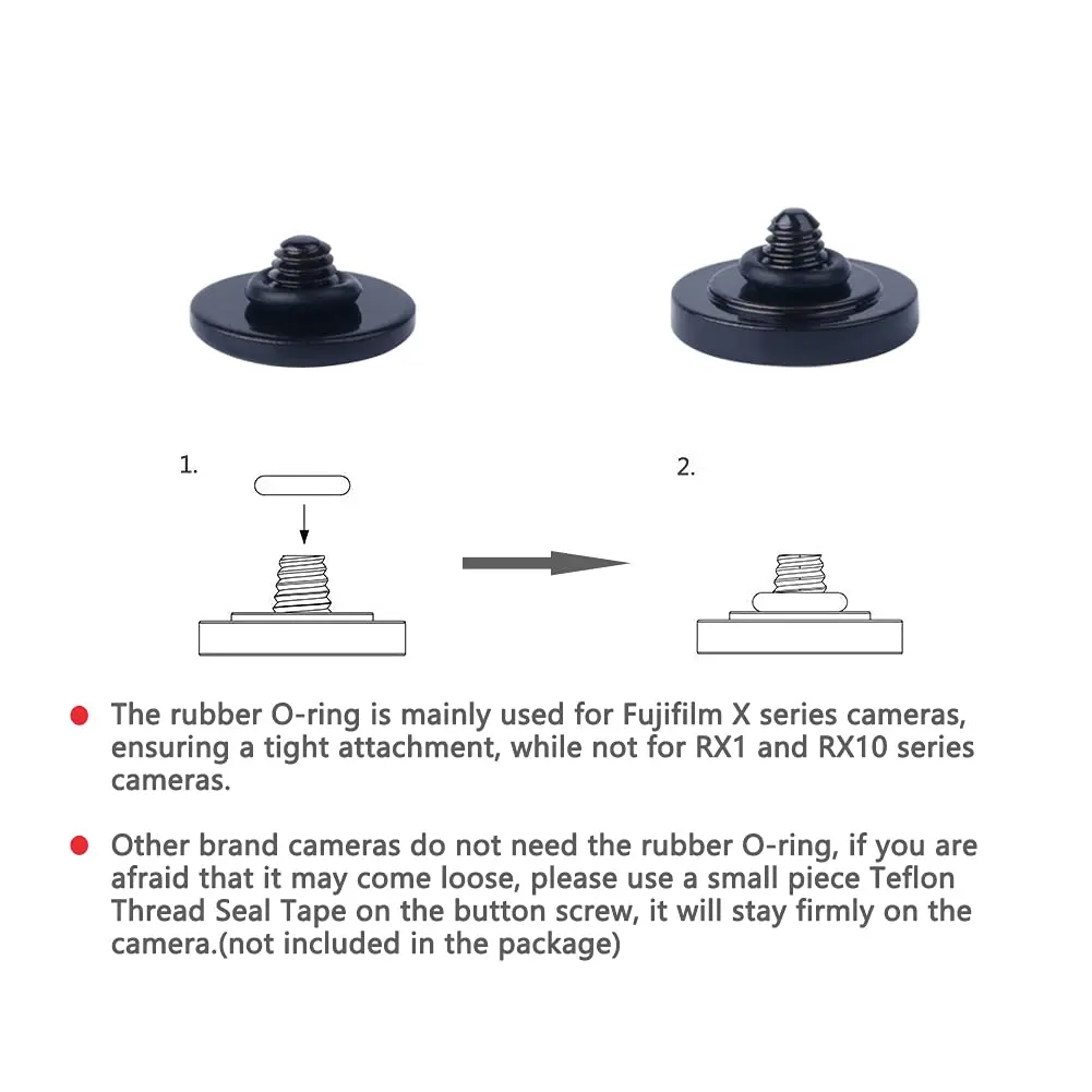 VKO Black Metal Soft Shutter Release Button | Compatible for Camera with Brass Material (70-120 chars) - view 6