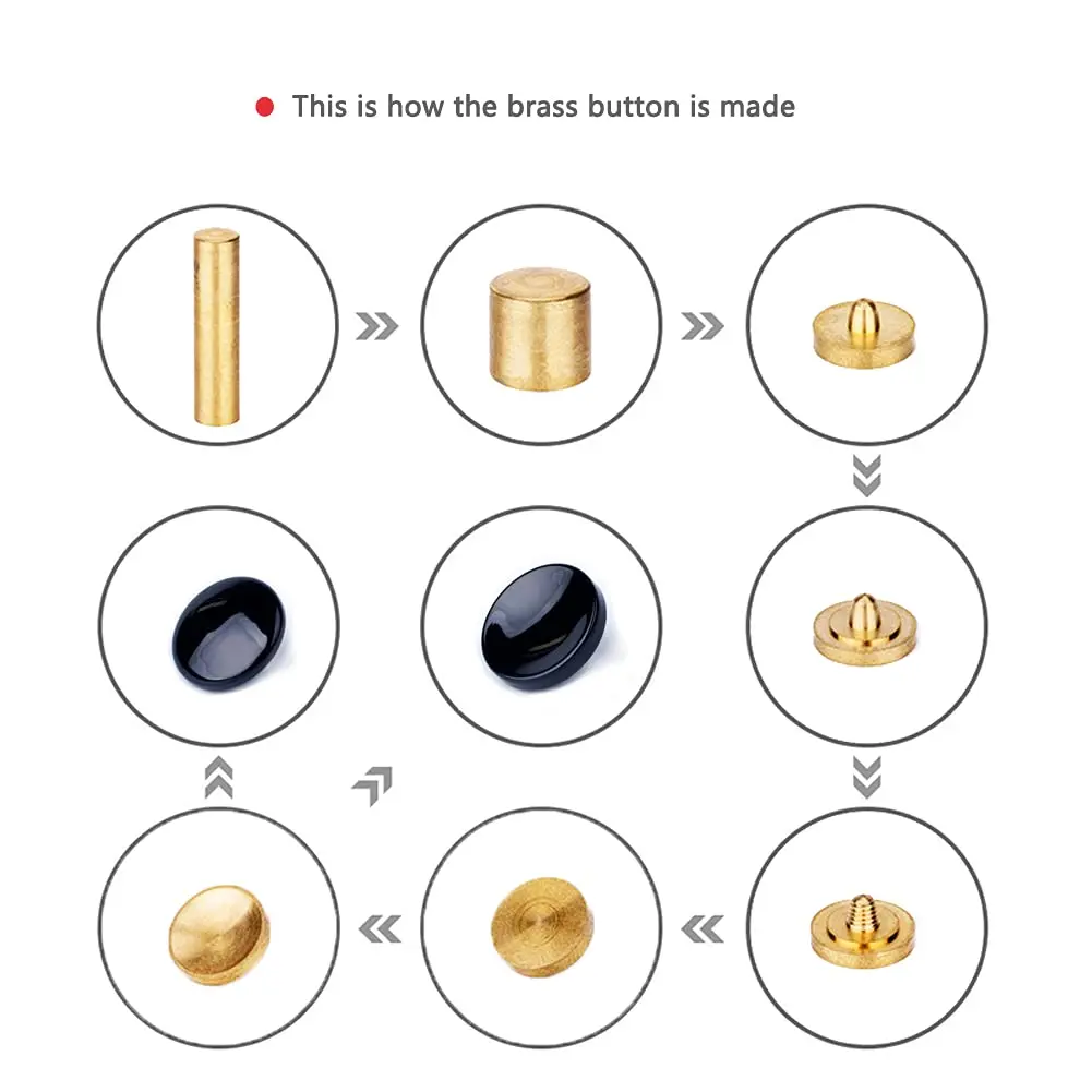 VKO Black Metal Soft Shutter Release Button | Compatible for Camera with Brass Material (70-120 chars) - view 7