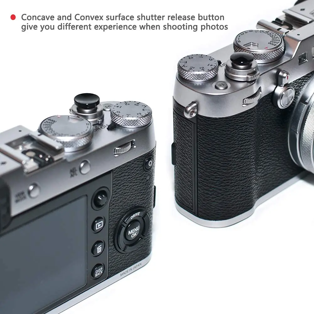VKO Black Metal Soft Shutter Release Button | Compatible for Camera with Brass Material (70-120 chars) - view 8