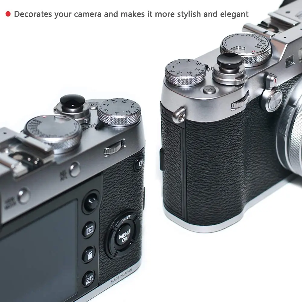 VKO Black Metal Soft Shutter Release Button | Compatible for Camera with Brass Material (70-120 chars) - view 9