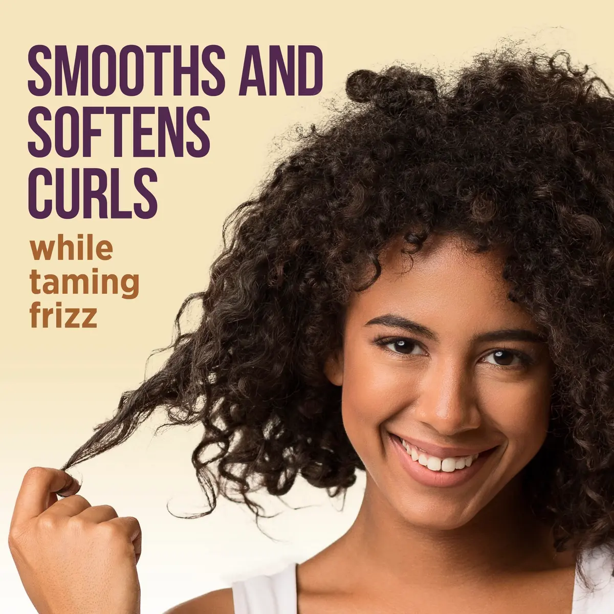Pantene Gold Series Detangling Milk Leave-On Conditioner 225ml (7.6 Fl Oz) | For Curly, Textured Hair - view 3