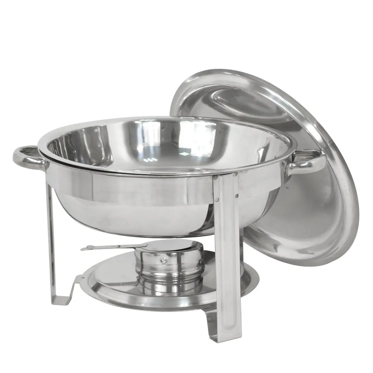 SUPER DEAL 5 Qt Stainless Steel Chafing Dish Set of 2 | Elegant Buffet Catering Equipment - view 5