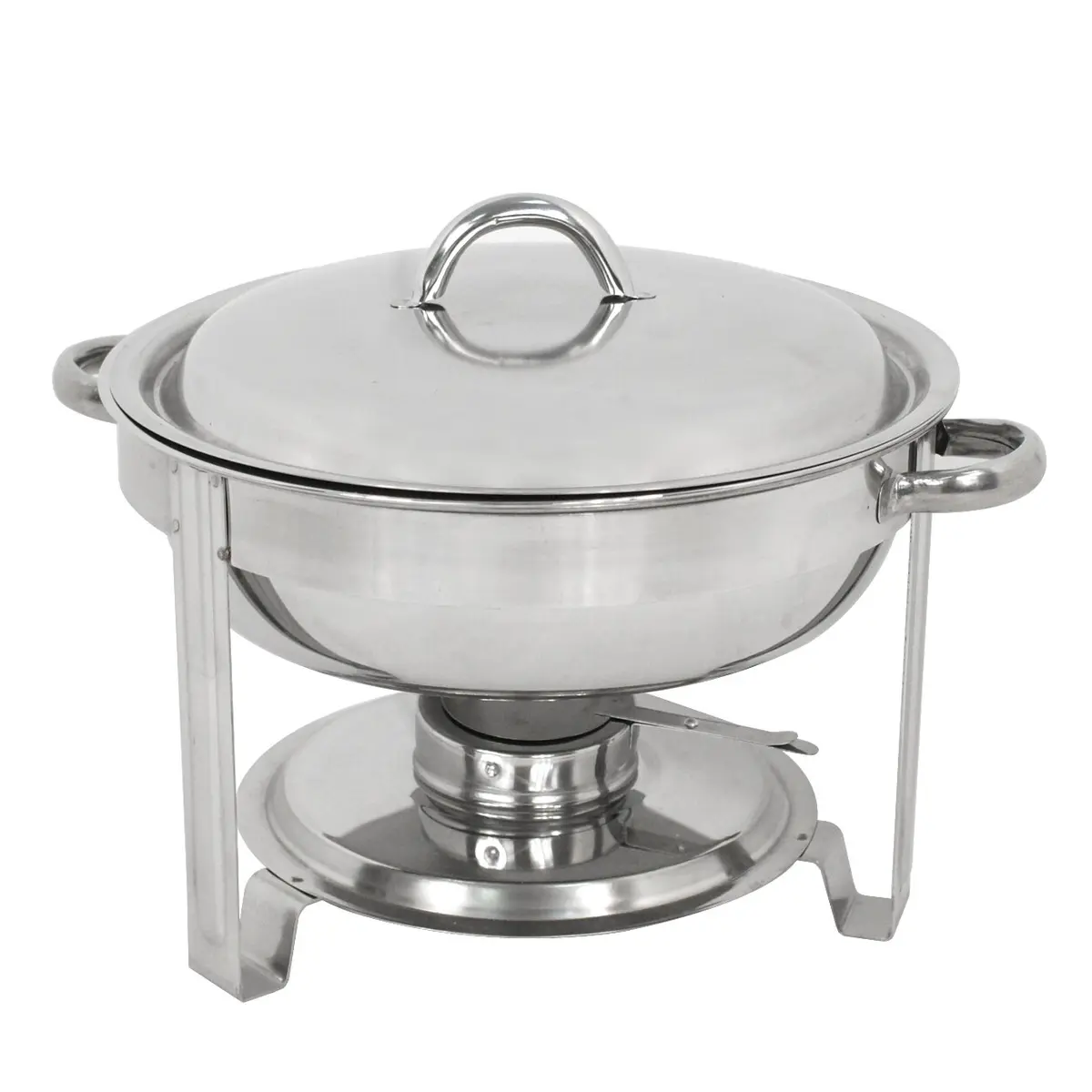 SUPER DEAL 5 Qt Stainless Steel Chafing Dish Set of 2 | Elegant Buffet Catering Equipment - view 8