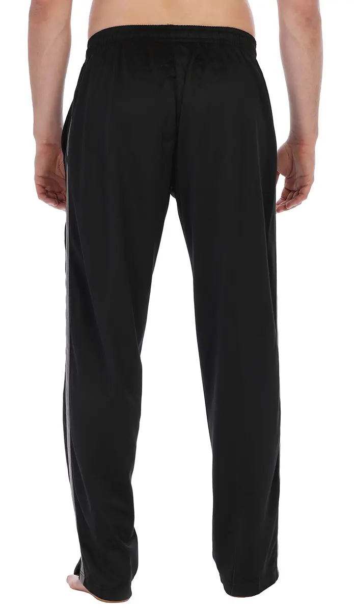 Gioberti Men's Athletic Track Pants, Zip Bottom, Navy, X-Large, 32" Inseam | Versatile Sport & Lounge Wear - view 5