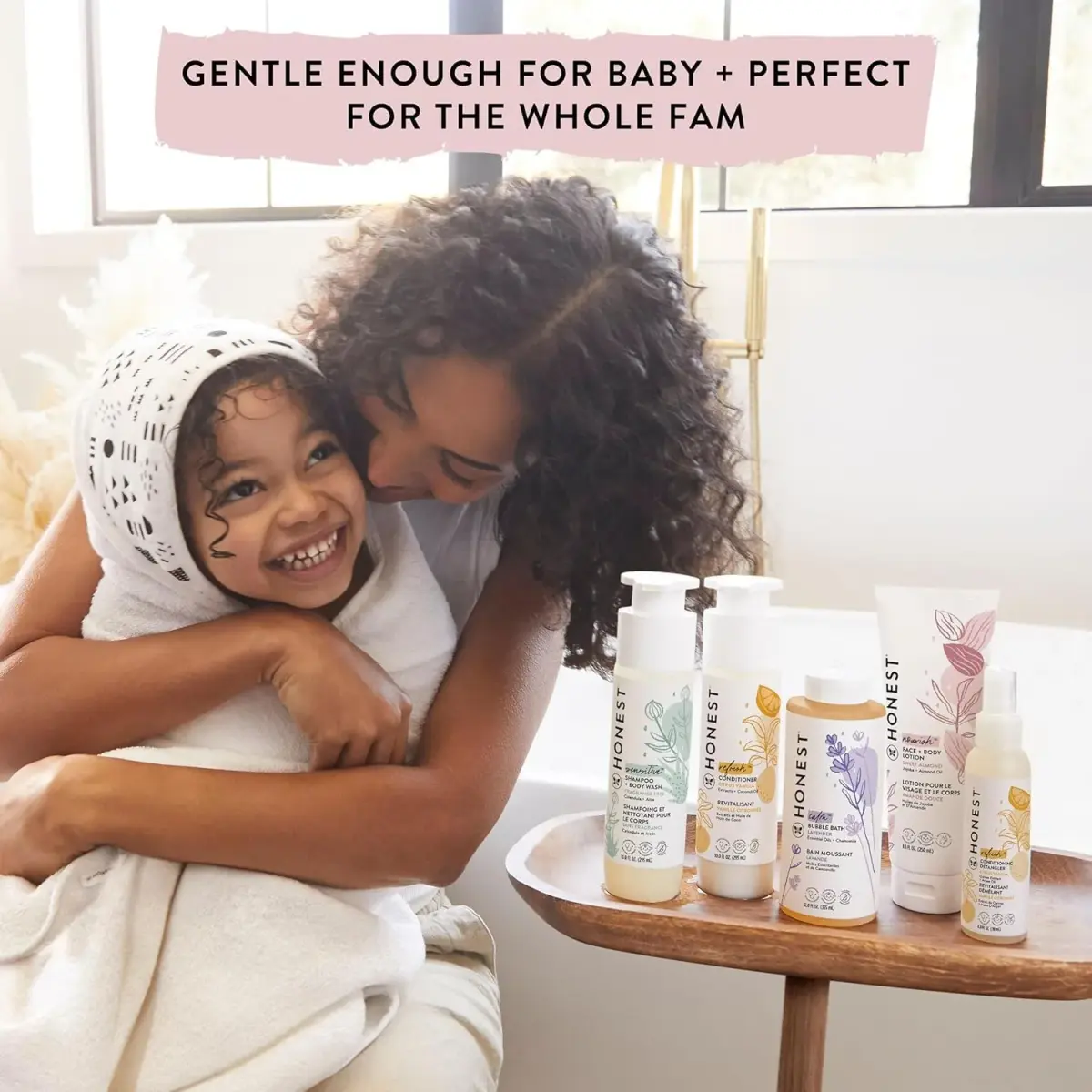 The Honest Company Conditioner, Hypoallergenic, Lavender Calm, 296ml (10 fl oz) | Gentle, Tear-Free Formula for All Hair Types - view 4