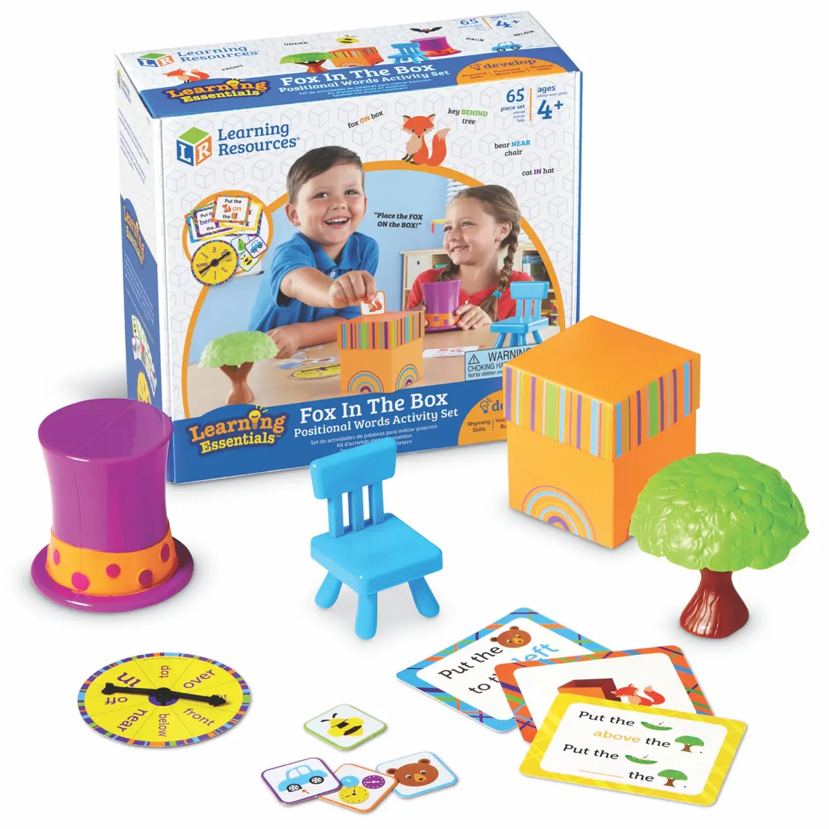 Learning Resources Fox in The Box Positional Words Activity Set | Educational Toy for Kids 48-120 Months - main product image