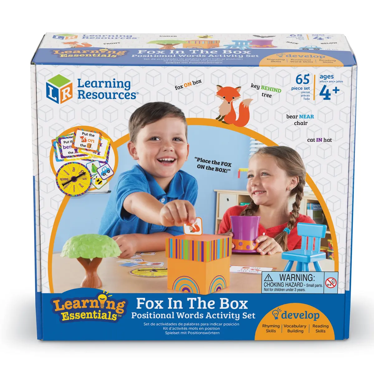 Learning Resources Fox in The Box Positional Words Activity Set | Educational Toy for Kids 48-120 Months - view 8
