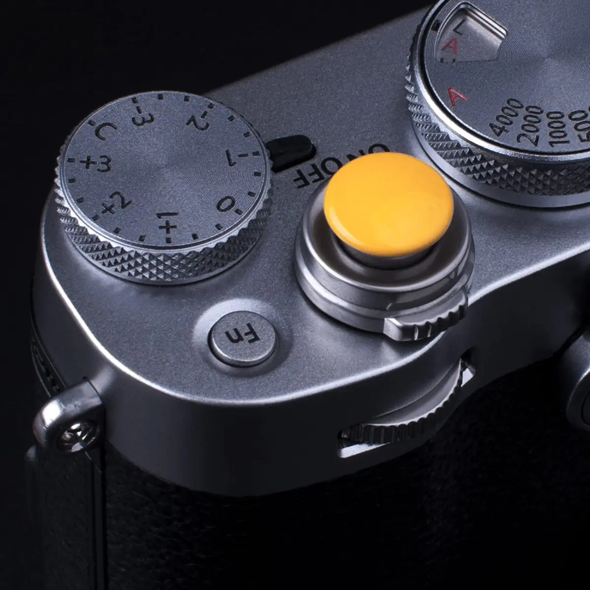 VKO Yellow Metal Soft Shutter Release Button | Compatible with Camera & Photo Accessories - view 7