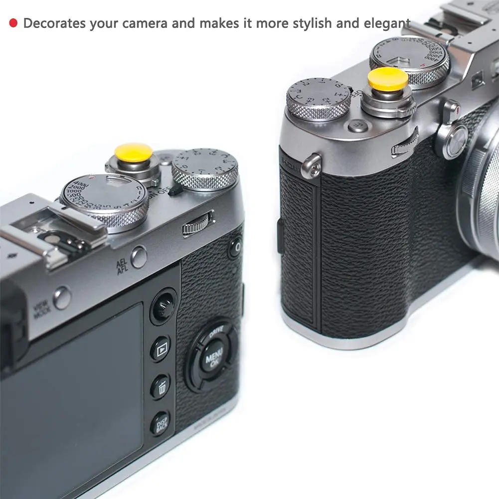 VKO Yellow Metal Soft Shutter Release Button | Compatible with Camera & Photo Accessories - view 9