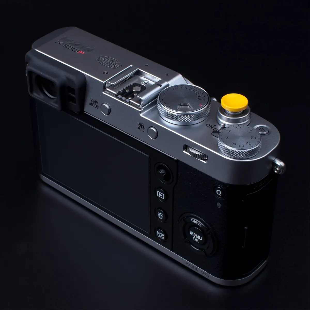 VKO Yellow Metal Soft Shutter Release Button | Compatible with Camera & Photo Accessories - view 4