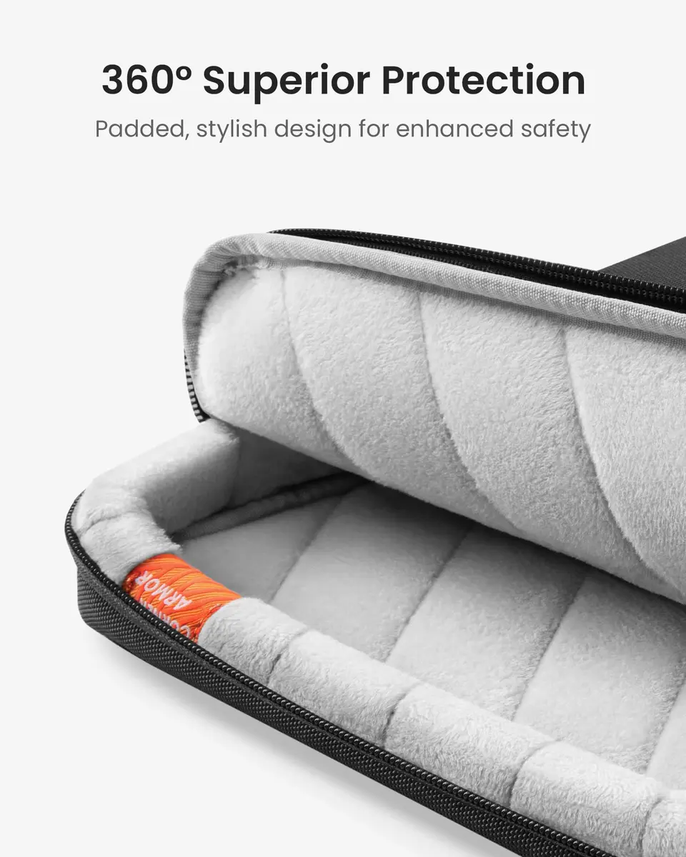tomtoc 360 Protective Laptop Sleeve for 15-inch 2026 MacBook Air M5/A3448, M4/A3241, M3/A3114, M2/A2941, Surface Laptop 7/6/5, Dell XPS 15 Plus | Water-Resistant - view 5