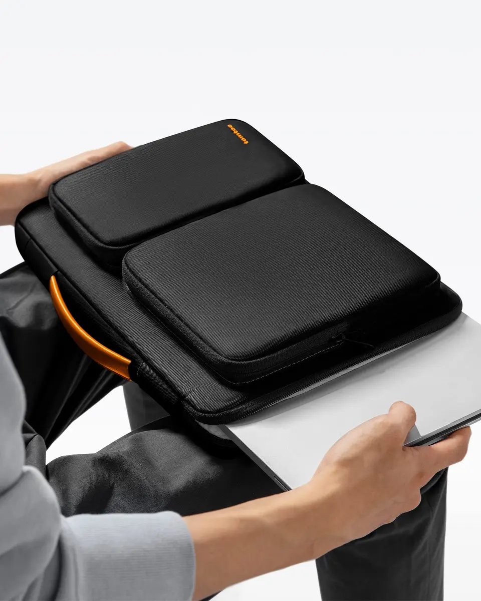 tomtoc 360 Protective Laptop Sleeve for 15-inch 2026 MacBook Air M5/A3448, M4/A3241, M3/A3114, M2/A2941, Surface Laptop 7/6/5, Dell XPS 15 Plus | Water-Resistant - view 8