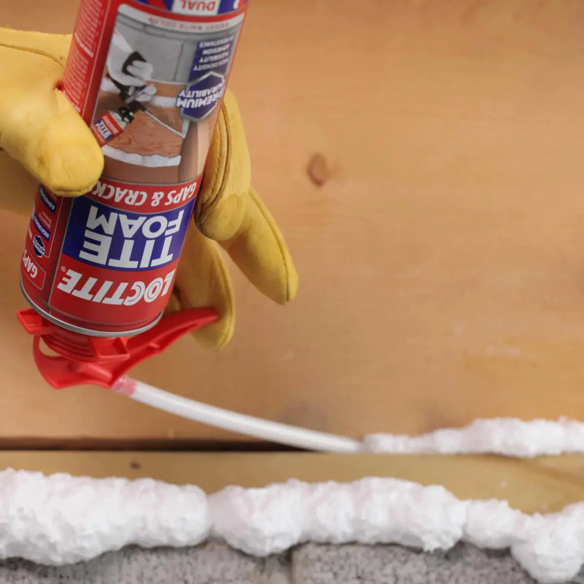 Loctite Tite Foam Gaps & Cracks Spray Foam Sealant 12 fl oz (355ml) | Insulates Gaps and Cracks Up to 1 Inch - view 7