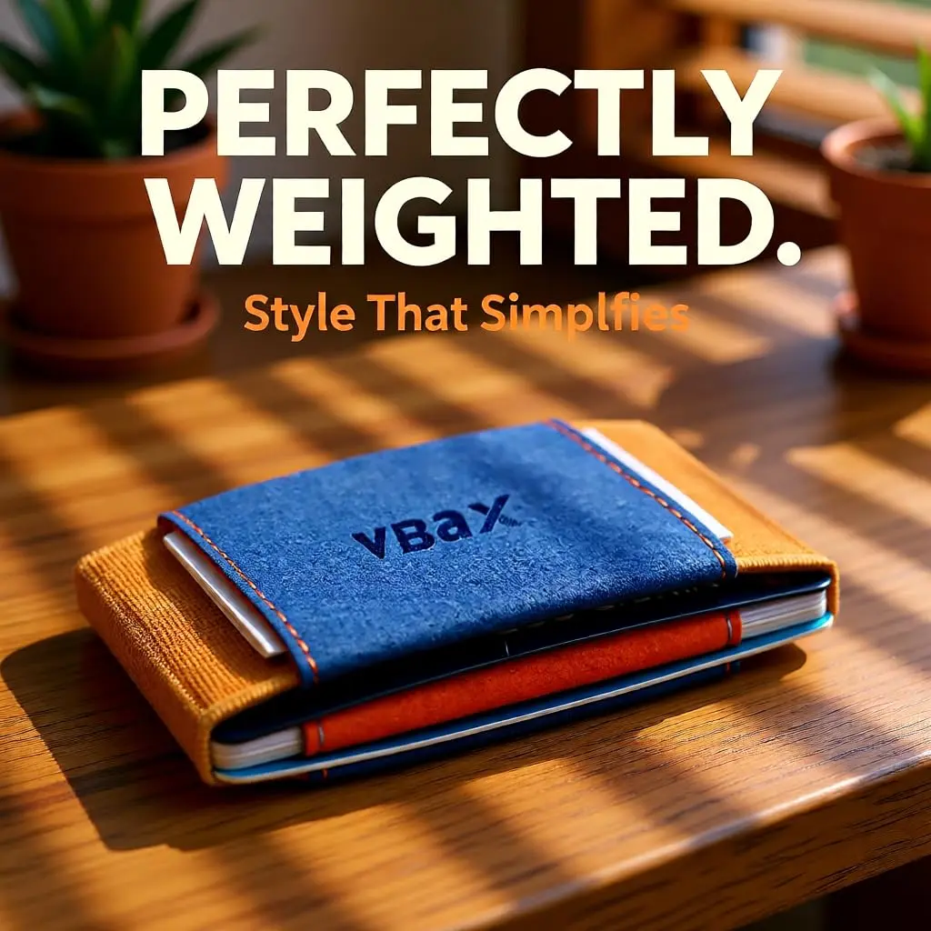 VBAX Elastic Wallet for Men & Women – Slim Minimalist Front Pocket Credit Card Holder, Fits 10 Cards & Cash, Compact & Durable - view 2