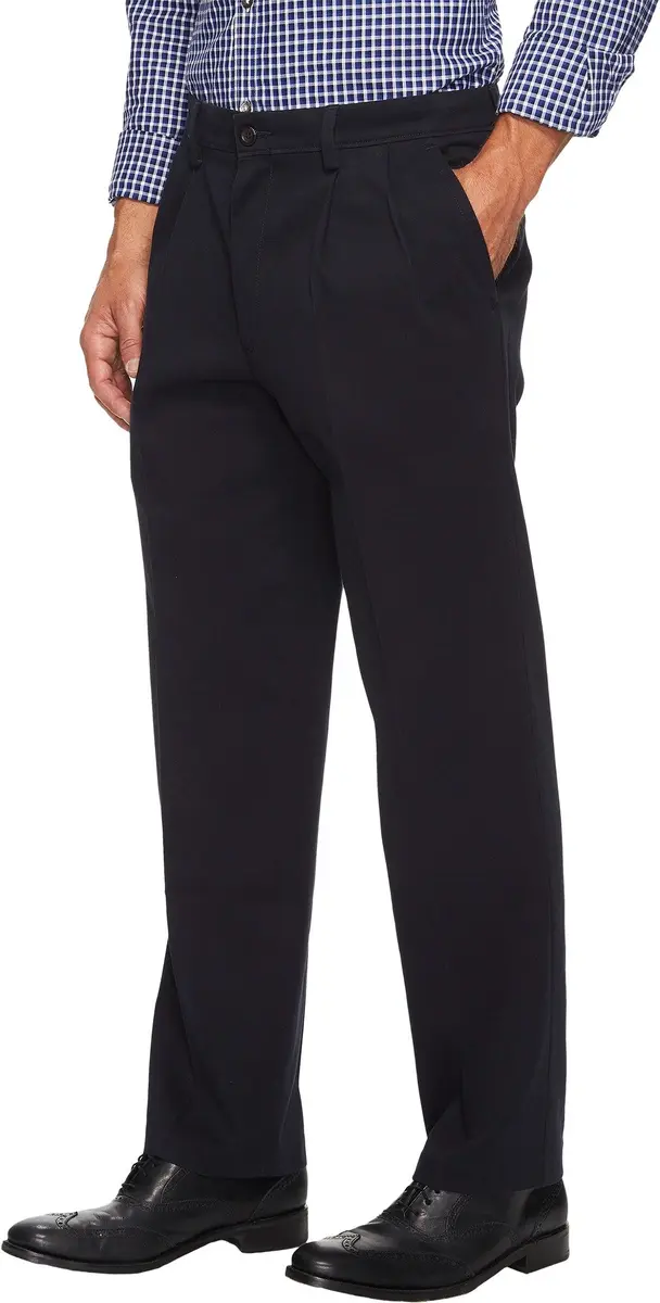 Dockers Classic Fit Khaki Pants 36W x 30L | Stretch, Wrinkle-Free, All-Day Comfort - view 2