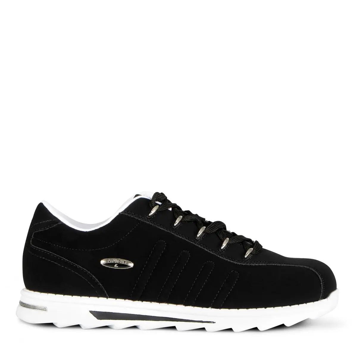 Lugz Changeover Ii Fashion Sneaker, Black/White, 7 US | Classic Athletic Style with Cushioned Comfort - view 2