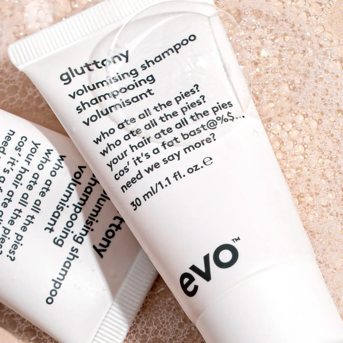 EVO Gluttony Volumizing Shampoo for Fine Hair & All Hair Types, 30ml (1 fl oz) | Sulfate-Free Cleansing for Volume & Body - view 5