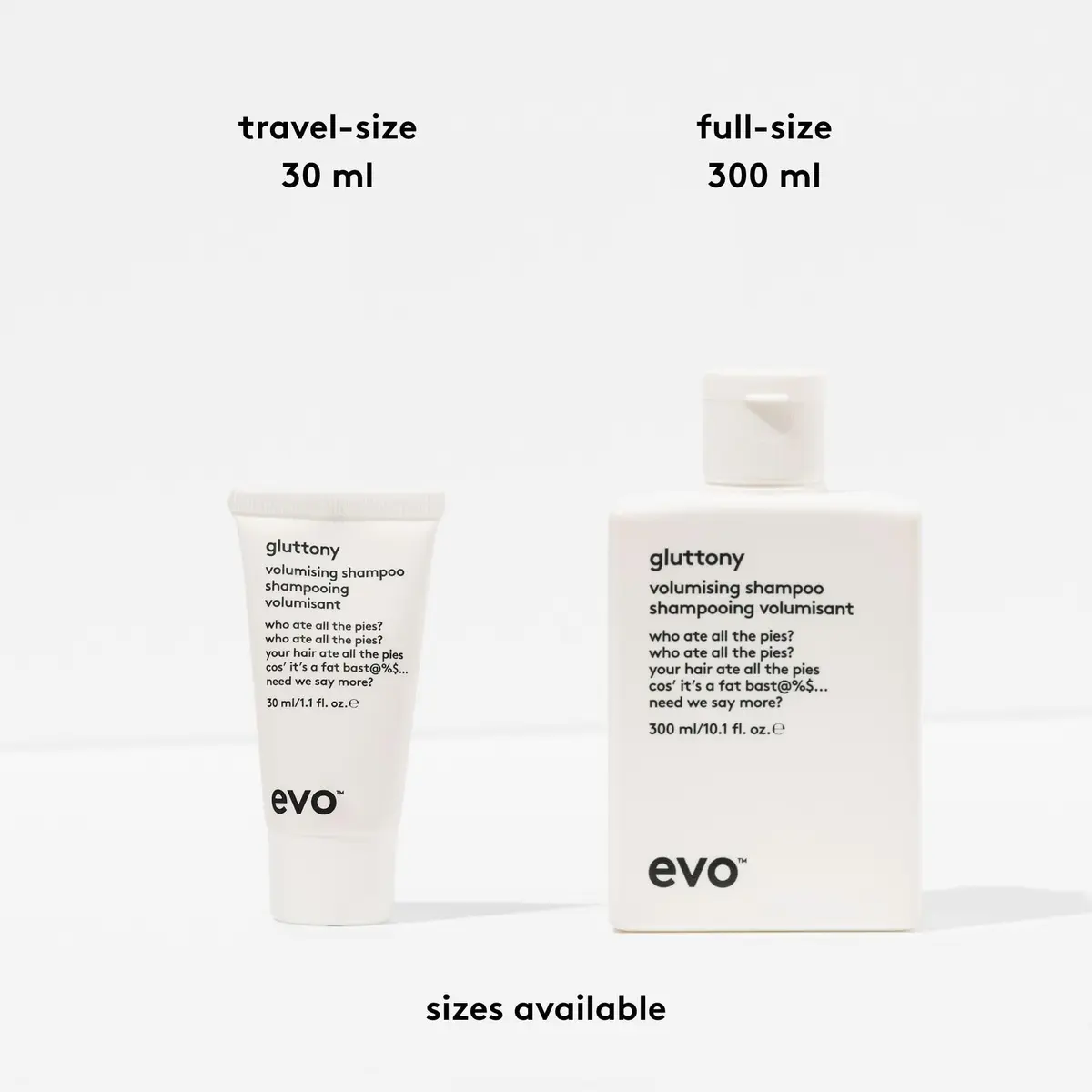 EVO Gluttony Volumizing Shampoo for Fine Hair & All Hair Types, 30ml (1 fl oz) | Sulfate-Free Cleansing for Volume & Body - view 6