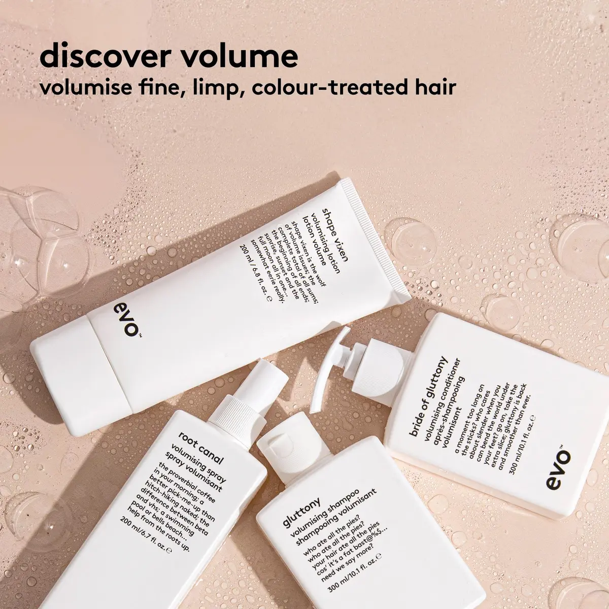 EVO Gluttony Volumizing Shampoo for Fine Hair & All Hair Types, 30ml (1 fl oz) | Sulfate-Free Cleansing for Volume & Body - view 7