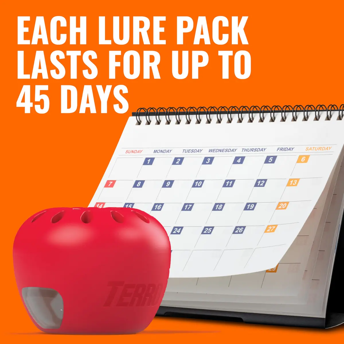 Terro Fruit Fly Trap 4-Pack | 180 Days Lure Supply, Food-Based - view 9