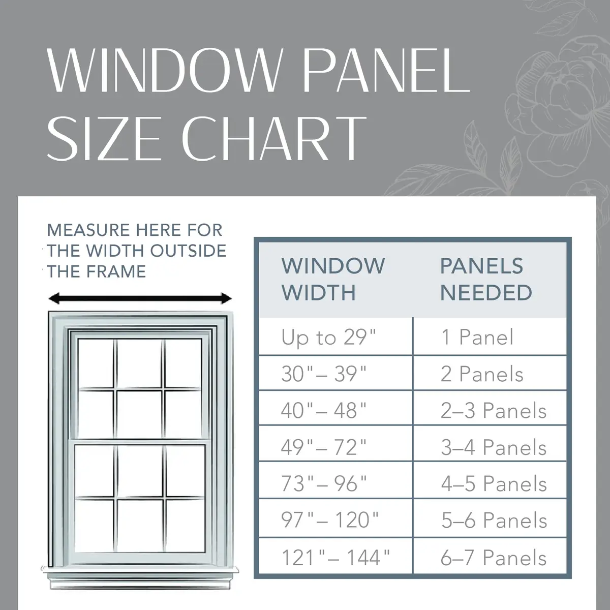 Threadmade Matine Solid Tab Top Indoor/Outdoor Window Curtain, Blue - 52" W x 95" L | UV 50+ Water-Resistant - view 7