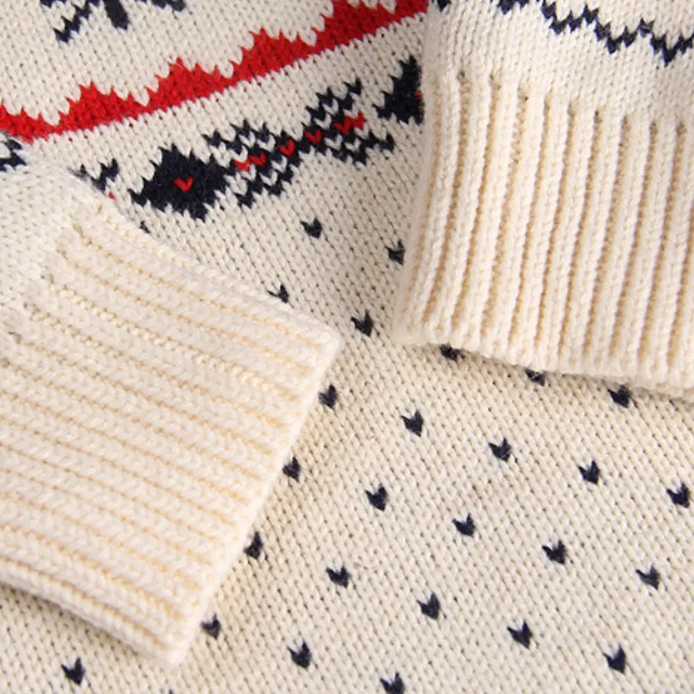 MULLSAN Children's Fireplace Sweater 5T | Cozy Christmas Gift for Boys & Girls - view 3