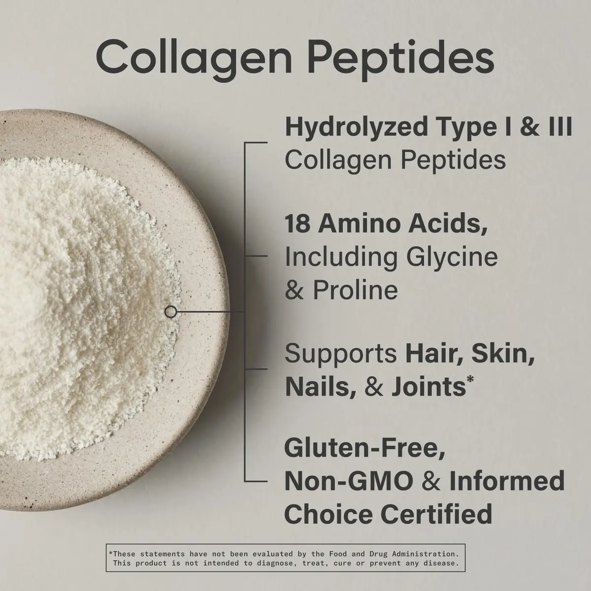 Sports Research Collagen Peptides Protein Powder, 20 Packets | Unflavored Collagen for Skin & Joints - view 4