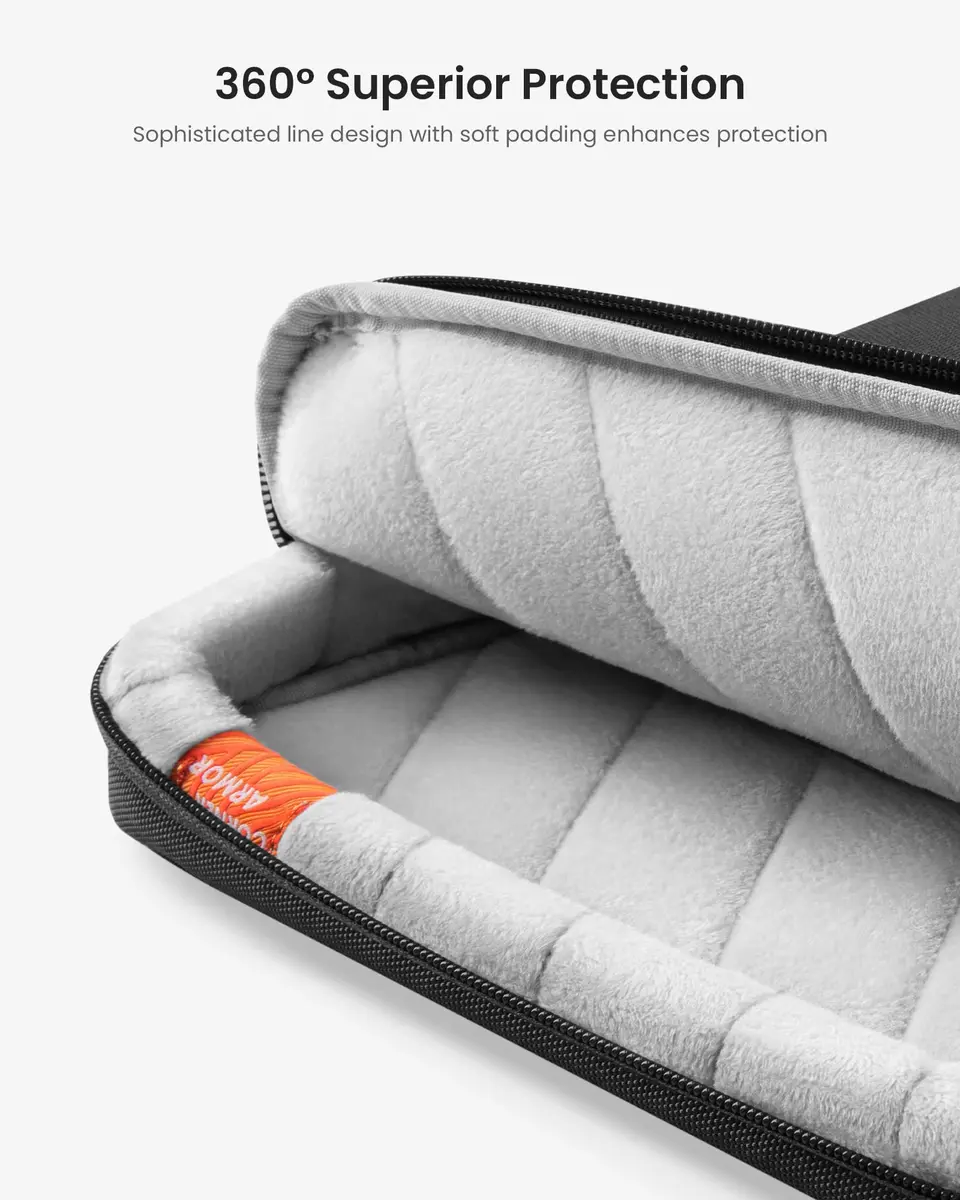 tomtoc 360 Protective Laptop Case for 13-inch New 2026 MacBook Air M5/A3449, M4/A3240, M3/A3113, M2/A2681, M1/A2337, MacBook Neo A18 Pro, Surface Pro 11th - view 5