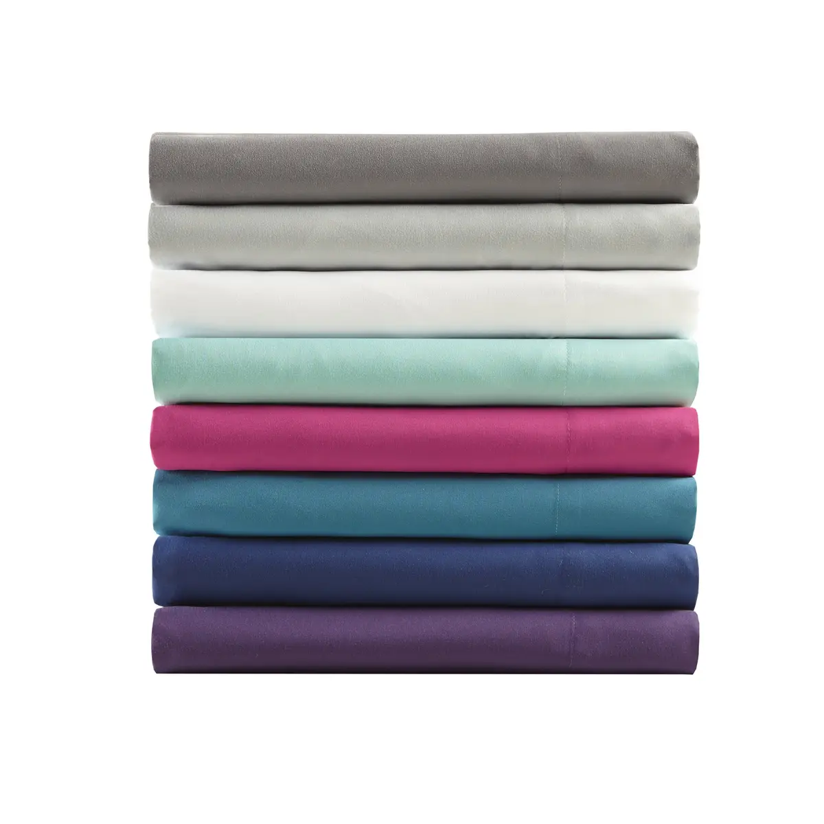 Comfort Spaces Microfiber Deep Pocket Full Sheet Set 4 pcs Aqua | 14-inch Pocket Depth, Solid Color - view 9