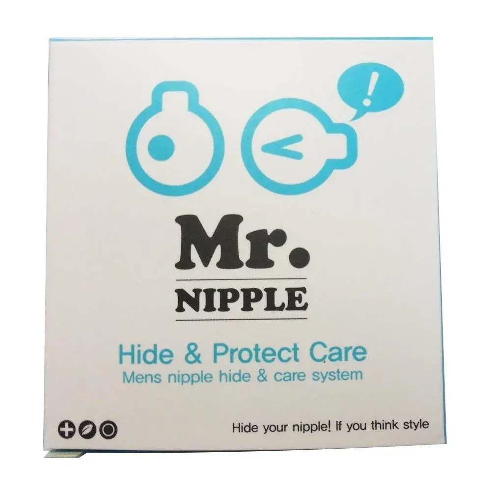 Alliving Mr. Nipple Hide & Protect Care System 100 Pieces | Nipple Chafing Prevention for Men - main product image