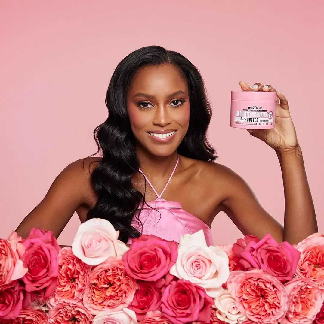 Soap & Glory The Righteous Body Butter 300ml (10.1 Fl Oz) | Clinically Proven 72-Hour Hydration - view 2