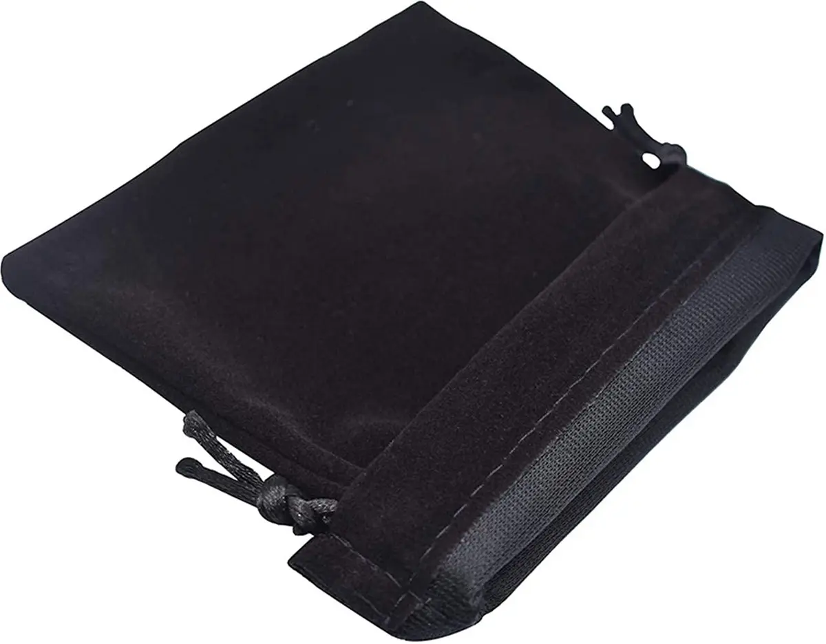 KUPOO Velvet Cloth Jewelry Pouches 4" X 3" | Elegant Small Gift Bags for Jewelry & Favors - view 2