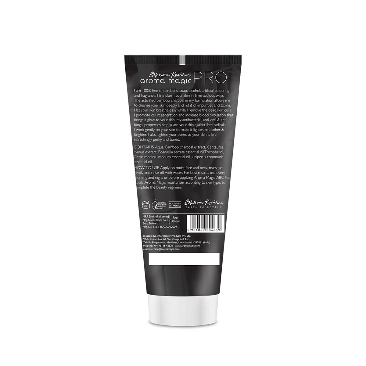 Aroma Magic Activated Charcoal Face Wash 100ml (3.38 Fl Oz) | Deep Cleansing for Oily & Impure Skin - view 7