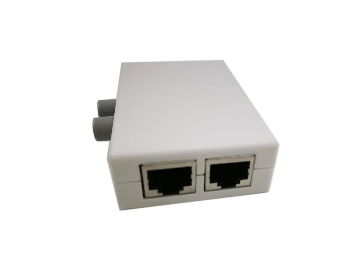 SinLoon RJ45 Network Switch 2-Port | Compact 100MHz Ethernet Splitter for Safe, Easy Network Sharing - view 4