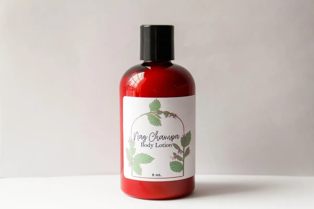 Patchouli Garden Nag Champa Lotion 8 Fl Oz | Rich Shea & Aloe Base, Unisex Moisturizer - view 2