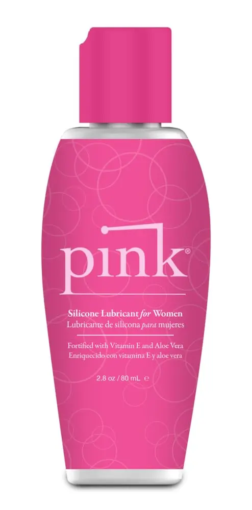Pink Silicone Lube - Silicone Based Liquid Personal Lubricant for Women - 80 ml | Long-Lasting & Hypoallergenic - main product image
