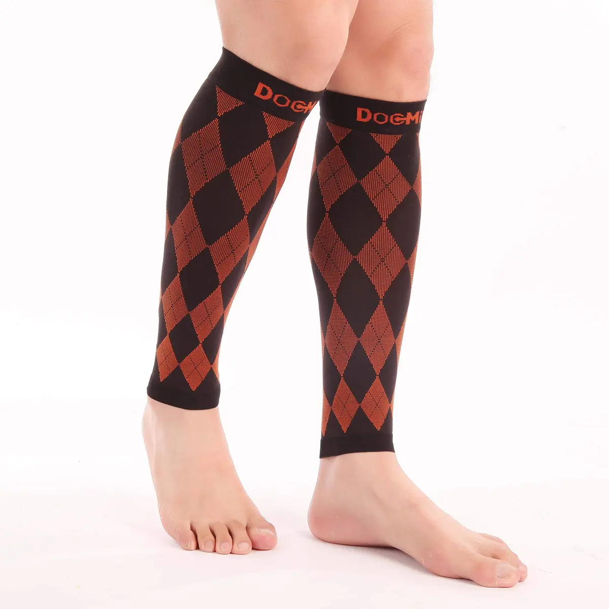 Doc Miller Calf Compression Sleeves 20-30 mmHg | Argyle Pattern, Unisex, Lightweight & Breathable - view 7