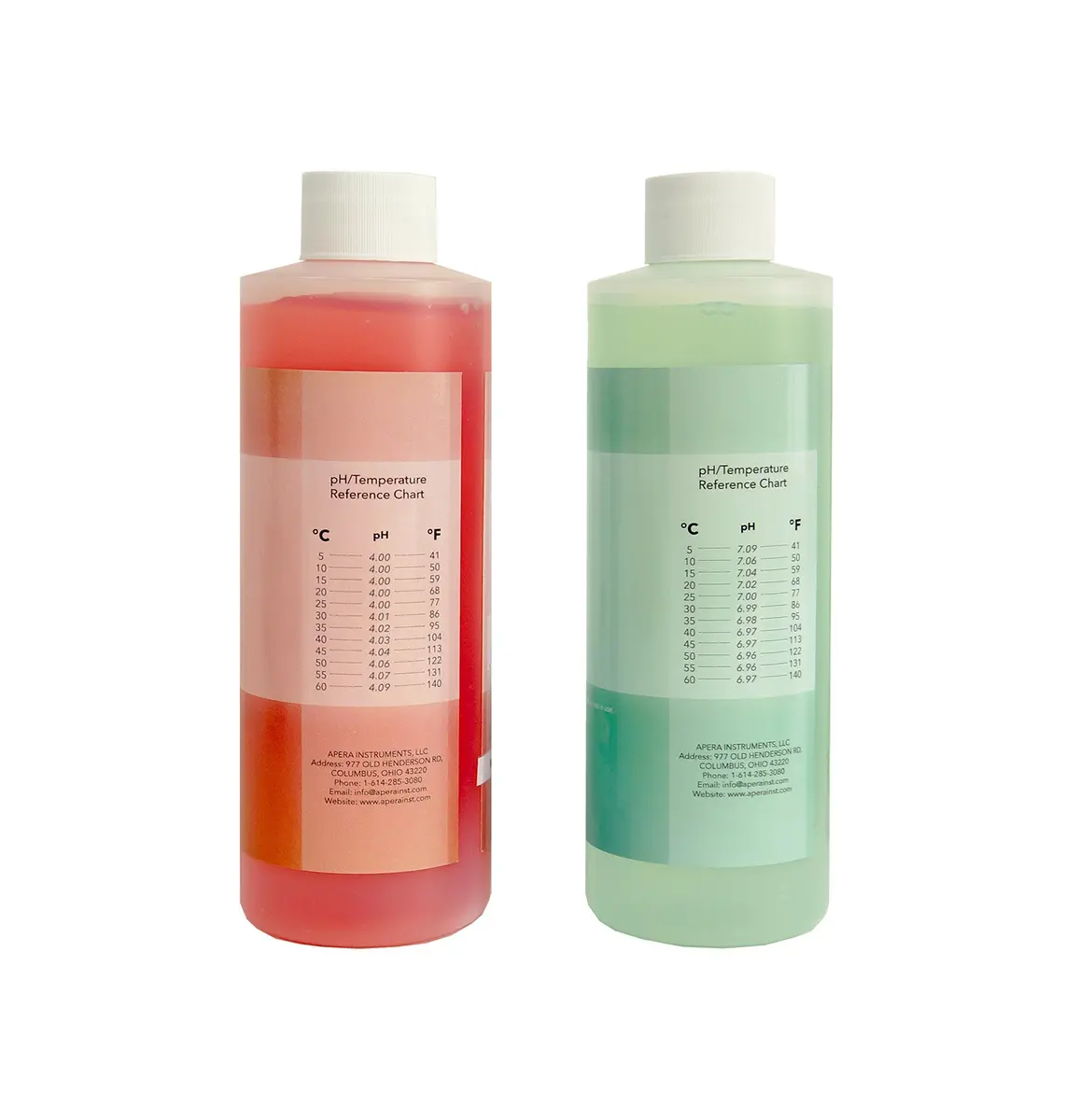 Apera Instruments AI1108 pH Calibration Buffer Solution Kit 4.00 & 7.00 pH, 8 oz Each | NIST Traceable Lab Grade - view 5