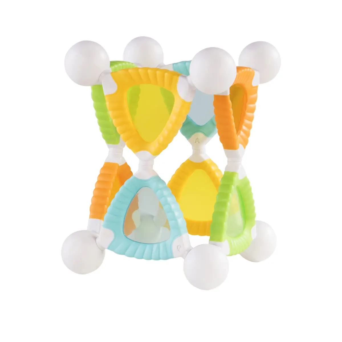 Guidecraft Grippies Windows - 16 Piece Set | STEM Magnetic Building Toy for Toddlers - view 2