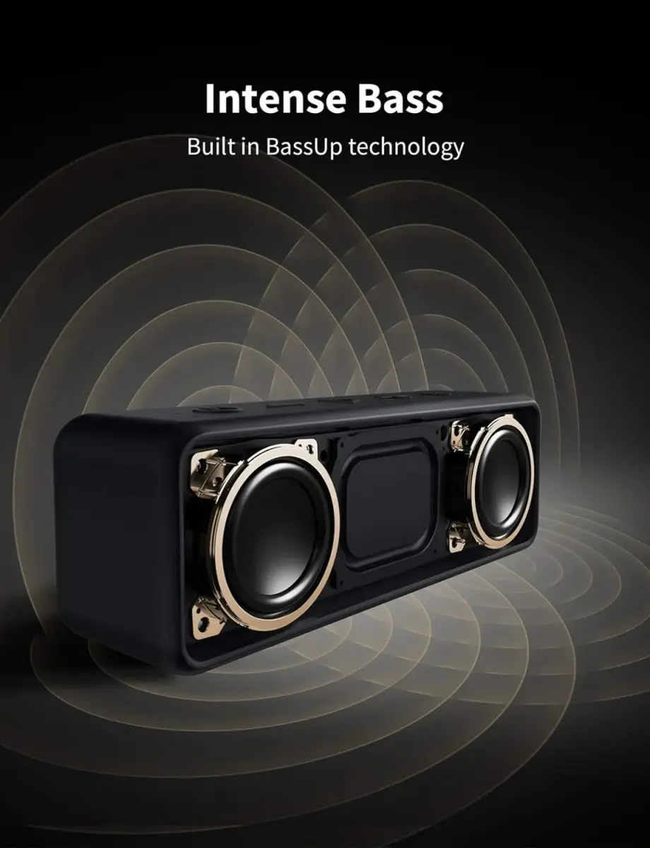 Anker Soundcore 2 Portable Bluetooth Speaker 12W Stereo Sound IPX7 Waterproof | Compact Design with 24-Hour Playtime - view 6