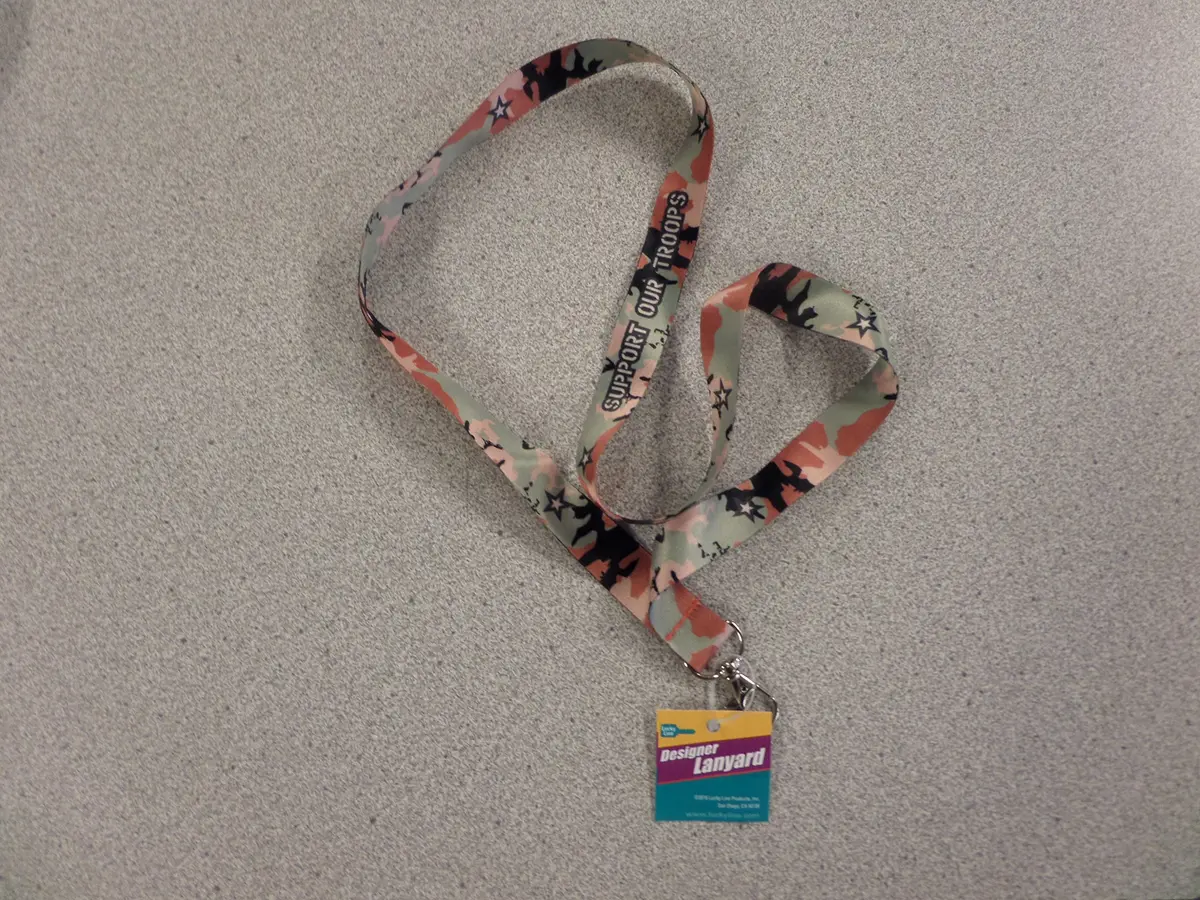 Lucky Line Body Strap with Swivel Snap Camouflage | Comfortable, Durable & Lightweight (17 ¼” long, Polyester) - main product image
