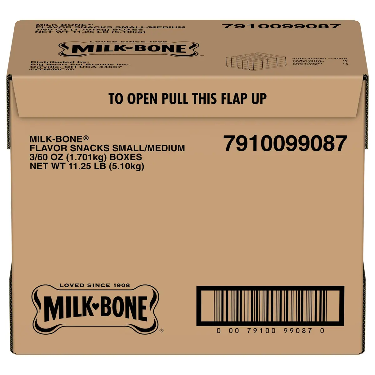 Milk-Bone Flavor Snacks Small Dog Biscuits 60 oz Boxes | Crunchy, Wholesome Treats with 15% Protein & 12 Vitamins - view 8