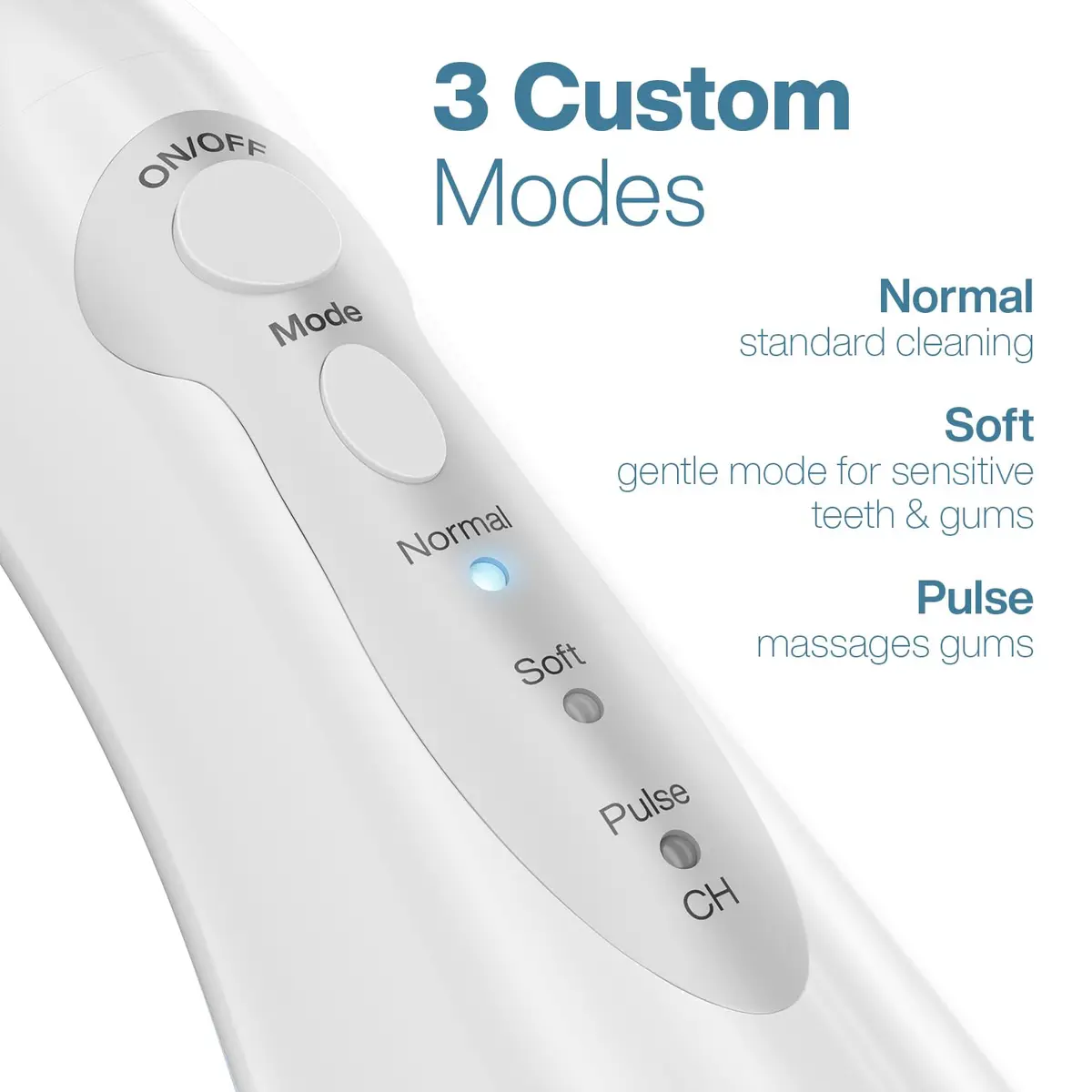 Aquasonic Aqua Flosser Cordless Rechargeable Water Flosser 5 Piece Set | Deep Clean Oral Irrigator for Braces & Travel - view 7