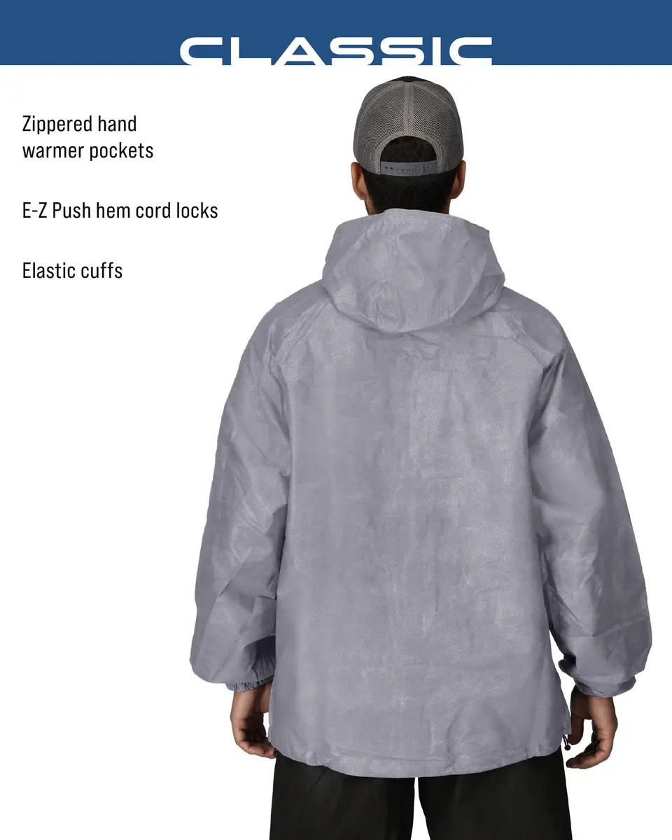 FROGG TOGGS Men's Classic Pro Action Waterproof Breathable Rain Jacket, Gray, XX-Large | Lightweight & Waterproof for Outdoors - view 3